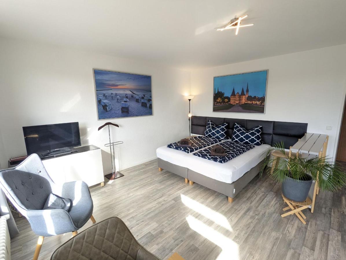 Business-Apartment Rathausstrasse - 34Qm Privatssphaere Bargteheide Bagian luar foto