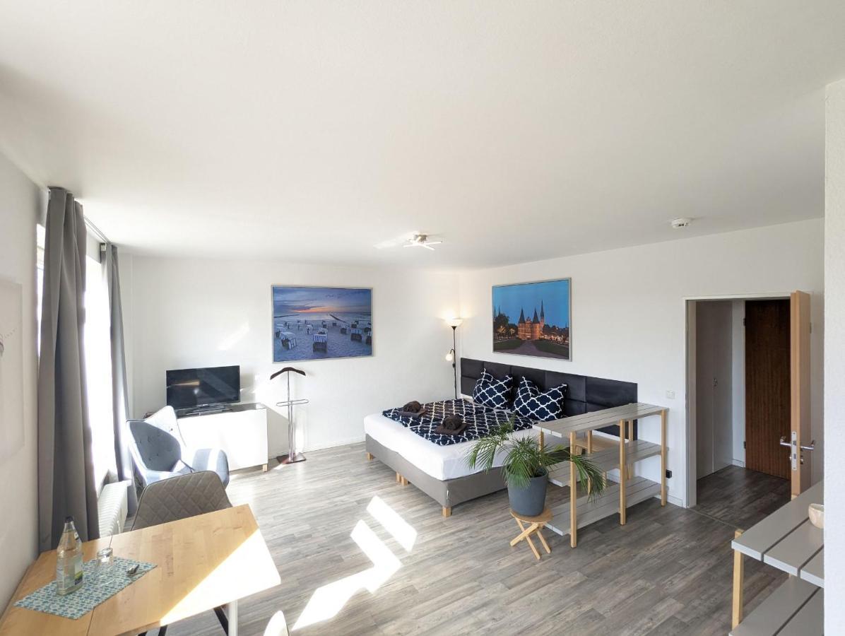 Business-Apartment Rathausstrasse - 34Qm Privatssphaere Bargteheide Bagian luar foto
